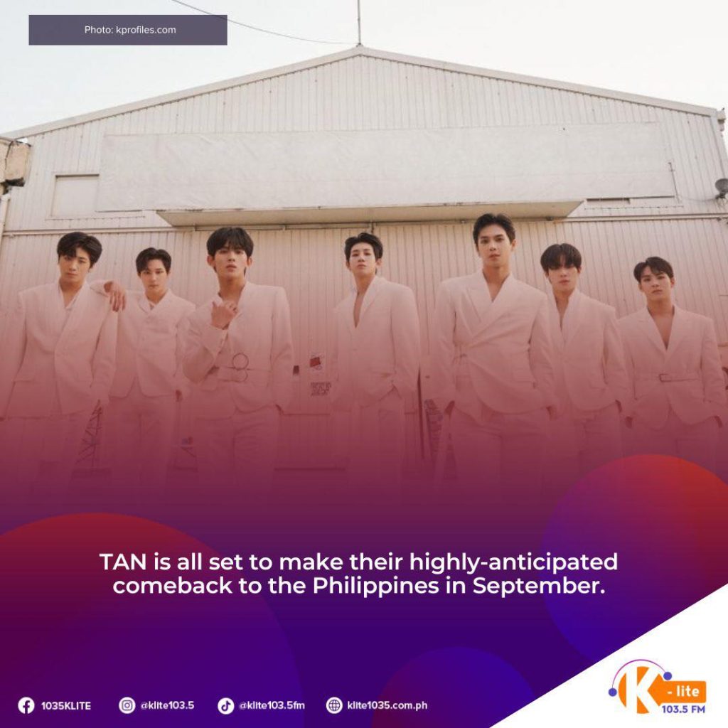 South Korean boy group TAN