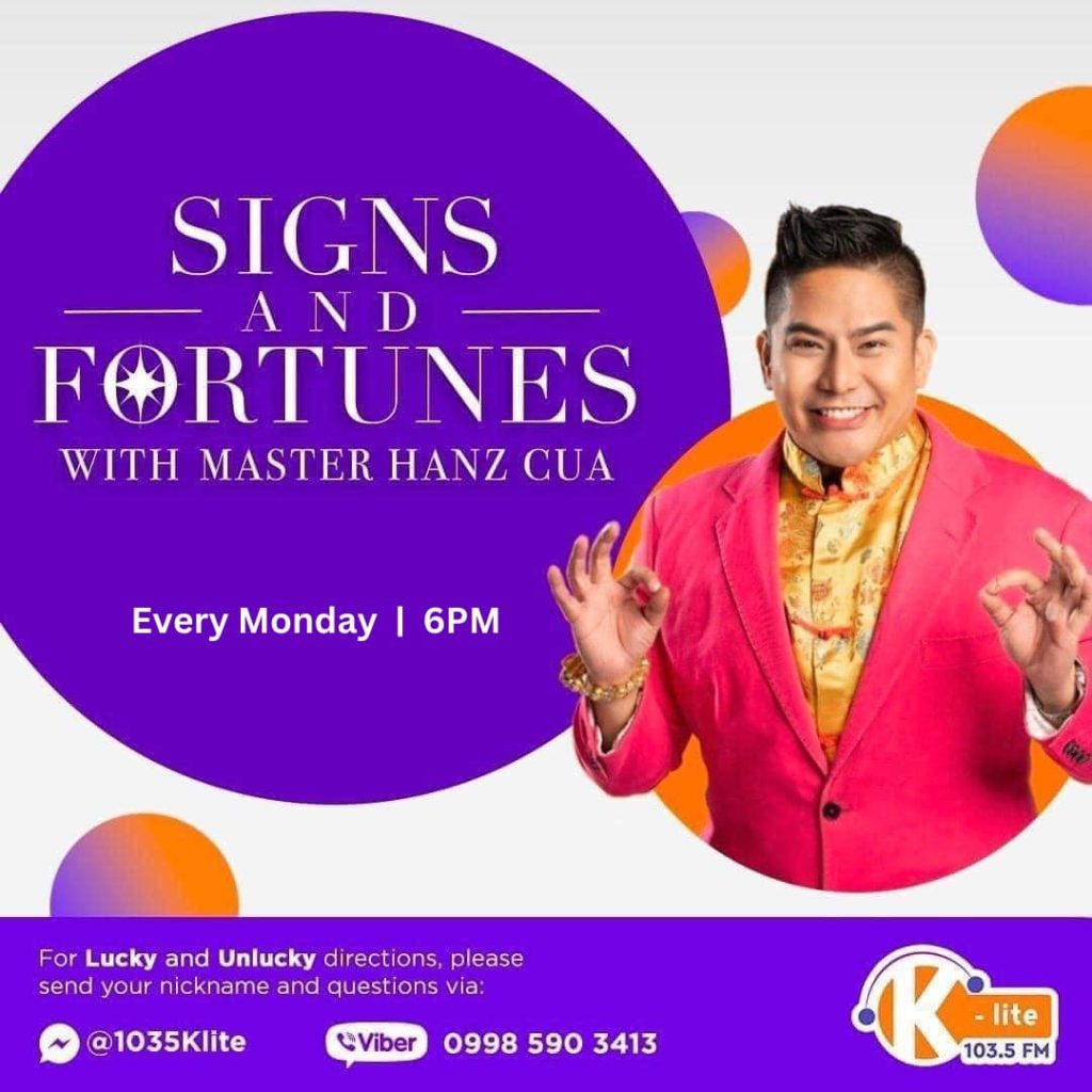Signs and Fortunes Master Hanz Cua