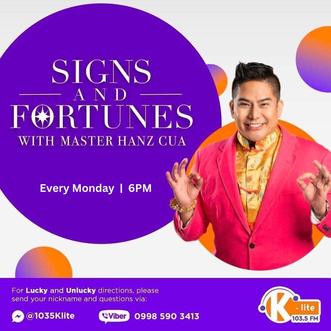 Signs and Fortunes Master Hanz Cua